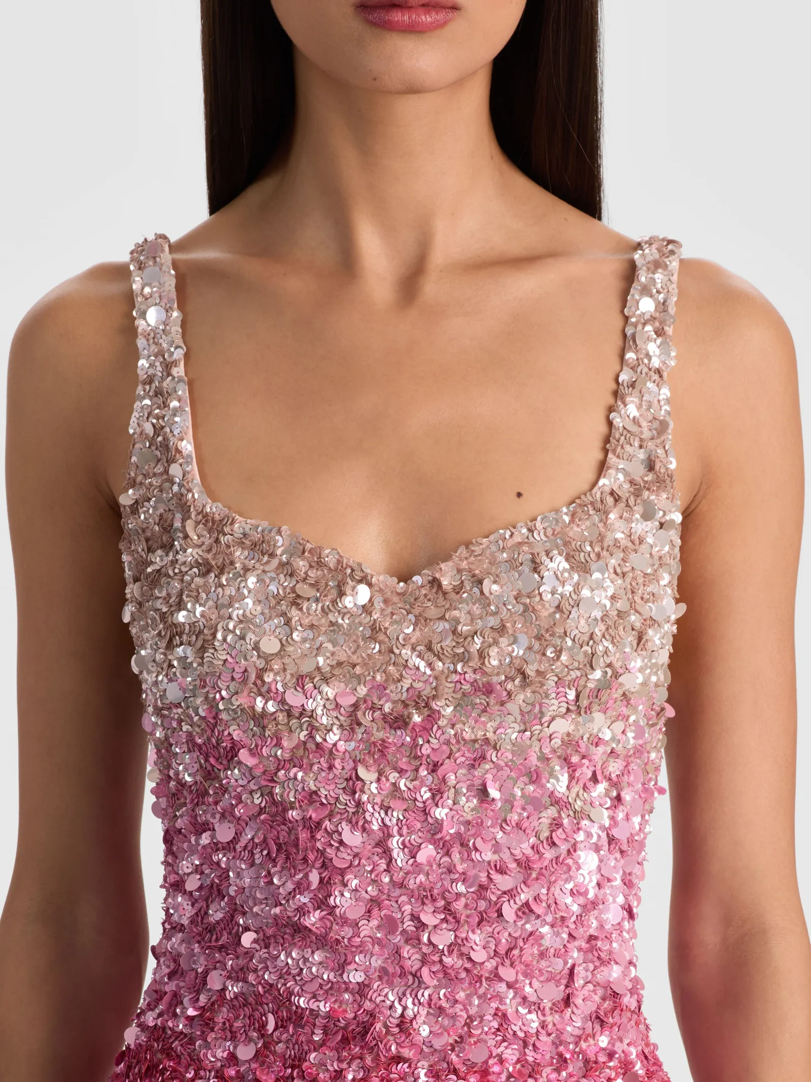 Alice and Olivia MINI*EVE EMBELLISHED MINI DRESS