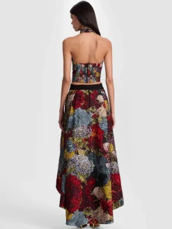 Alice and Olivia CROP TOPS*GATZ EMBELLISHED TOP