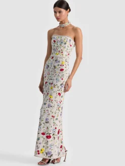 Alice and Olivia MAXI*GEORGIE EMBELLISHED GOWN