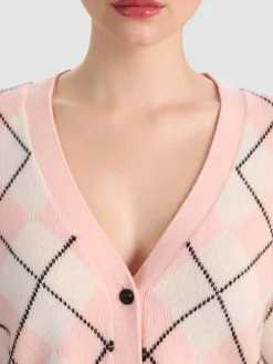 Alice and Olivia CARDIGANS*GRACE CASHMERE CARDIGAN
