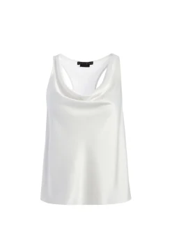 Alice and Olivia ANDREW PANT|JADE MESH BUTTON DOWN*HARMON RACERBACK TANK