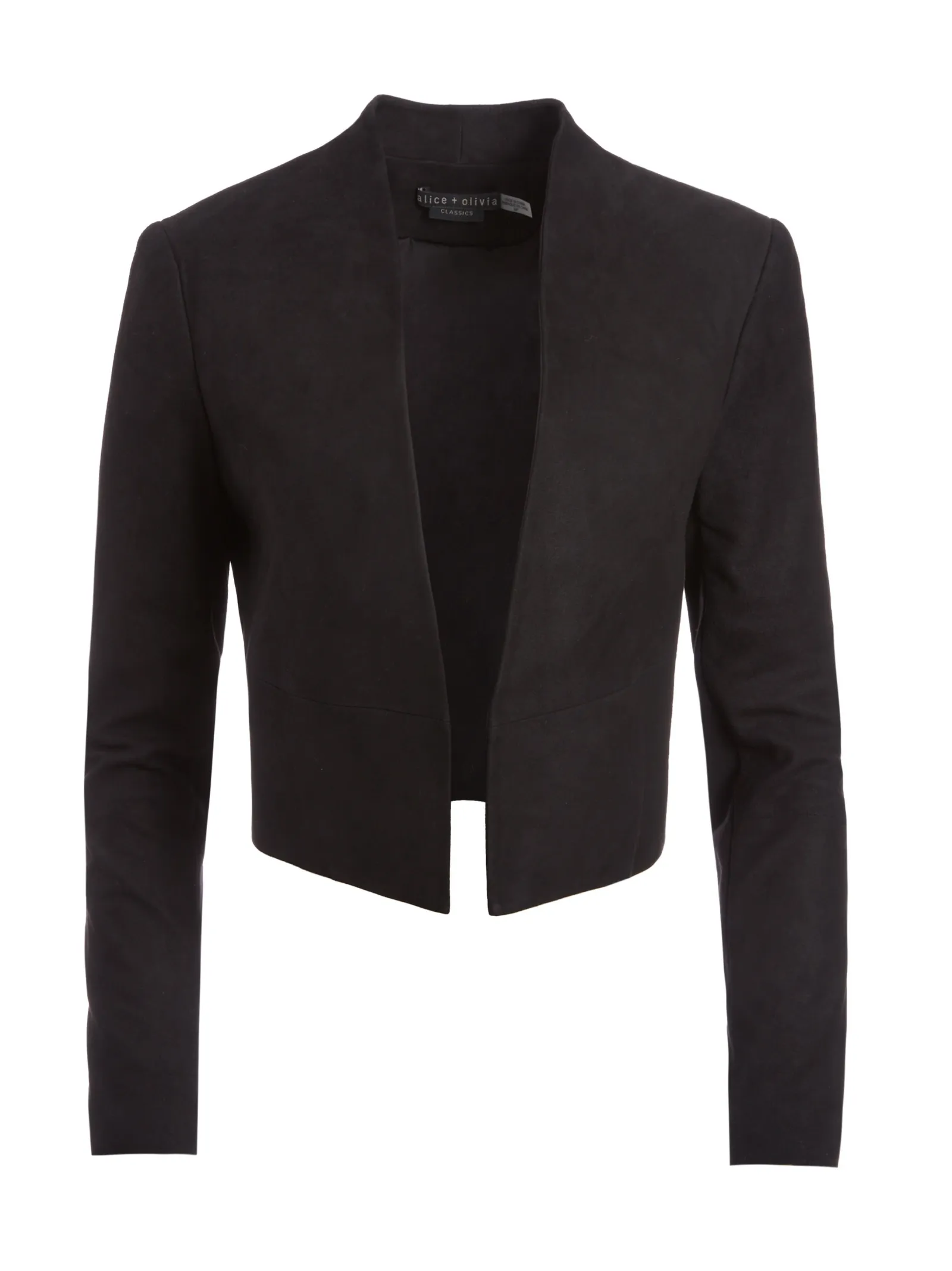 Alice and Olivia ANDREW PANT|JADE MESH BUTTON DOWN*HARVEY SUEDE JACKET