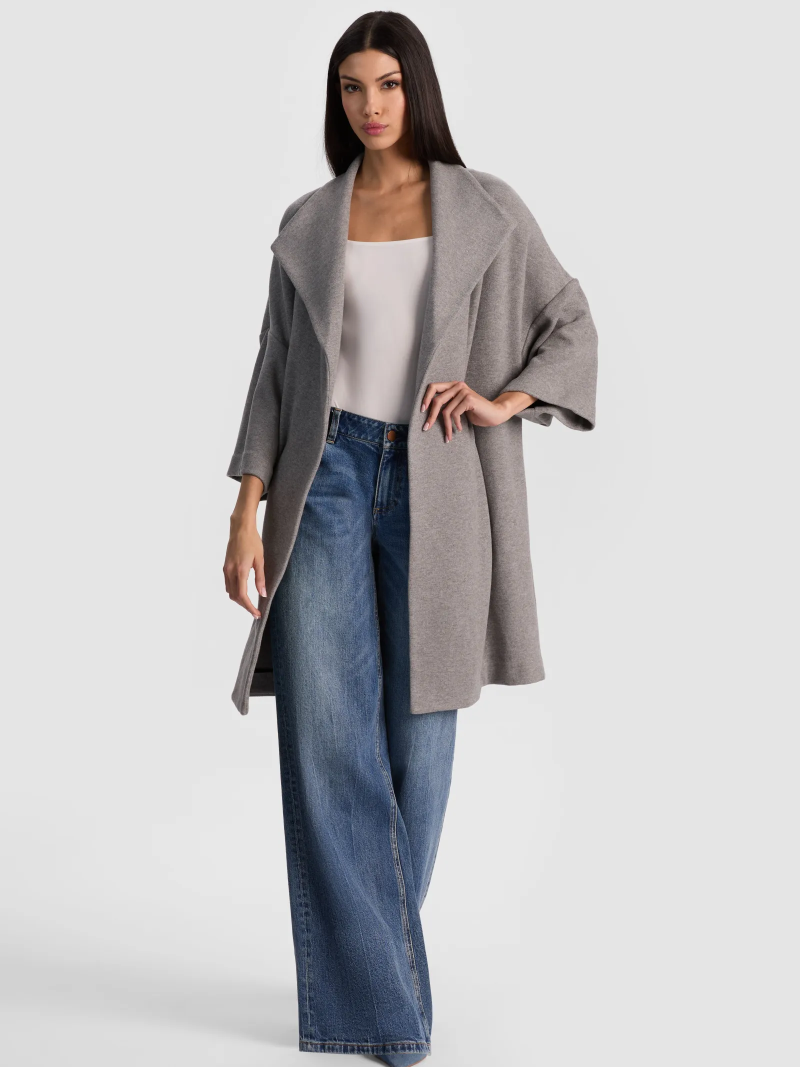 Alice and Olivia COATS*HESTER OPEN FRONT COAT