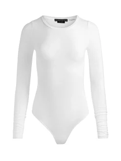 Alice and Olivia BODYSUITS*HOTTIE LONG SLEEVE BODYSUIT