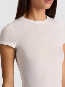 Alice and Olivia T-SHIRTS*HOTTIE SHRUNKEN BABY TEE