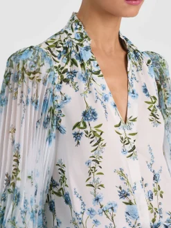 Alice and Olivia BLOUSES*ILAN BUTTON DOWN BLOUSE