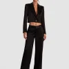 Alice and Olivia BLAZERS*INES CROPPED BOXY BLAZER