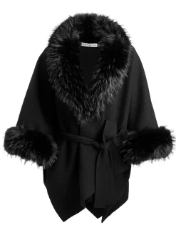 Alice and Olivia ANDREW PANT|JADE MESH BUTTON DOWN*JOANNE SWEATER COAT