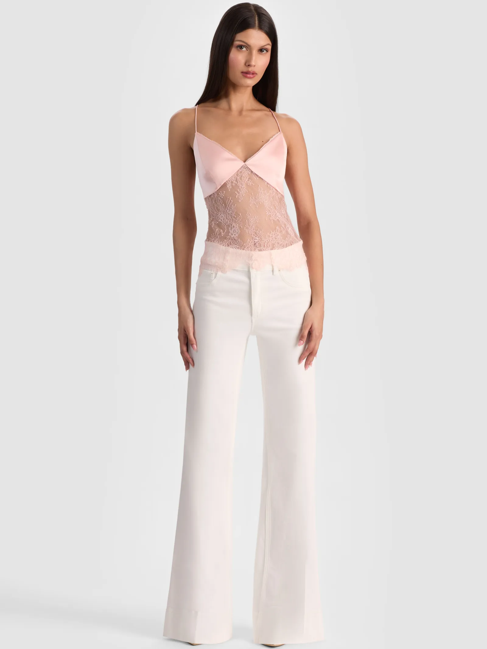 Alice and Olivia TANKS*JULIETTA LACE TANK