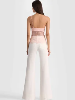 Alice and Olivia TANKS*JULIETTA LACE TANK