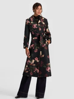 Alice and Olivia COATS*KARLEY WRAP COAT