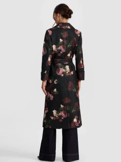Alice and Olivia COATS*KARLEY WRAP COAT