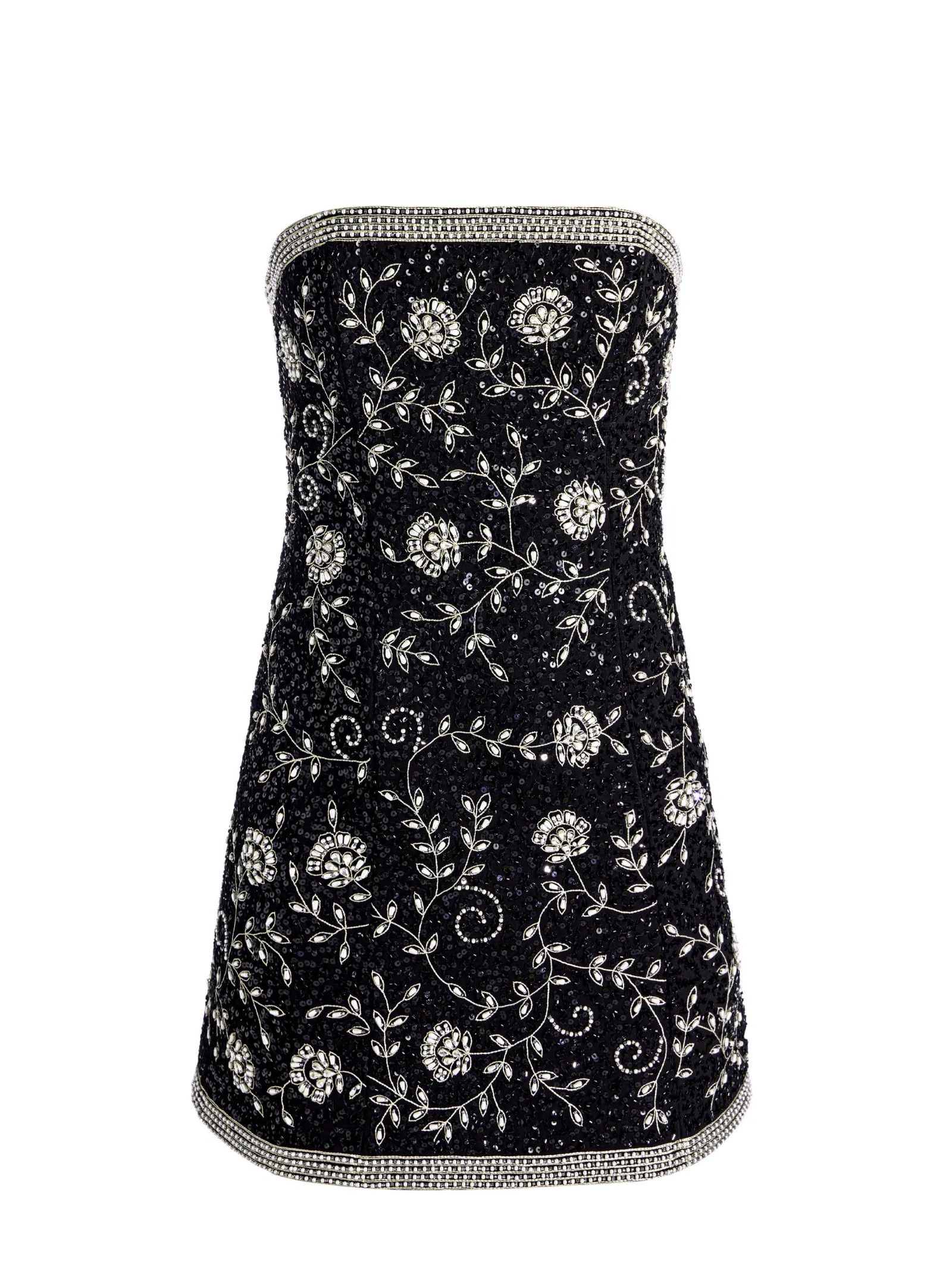 Alice and Olivia MINI*KATIA EMBELLISHED MINI GOWN