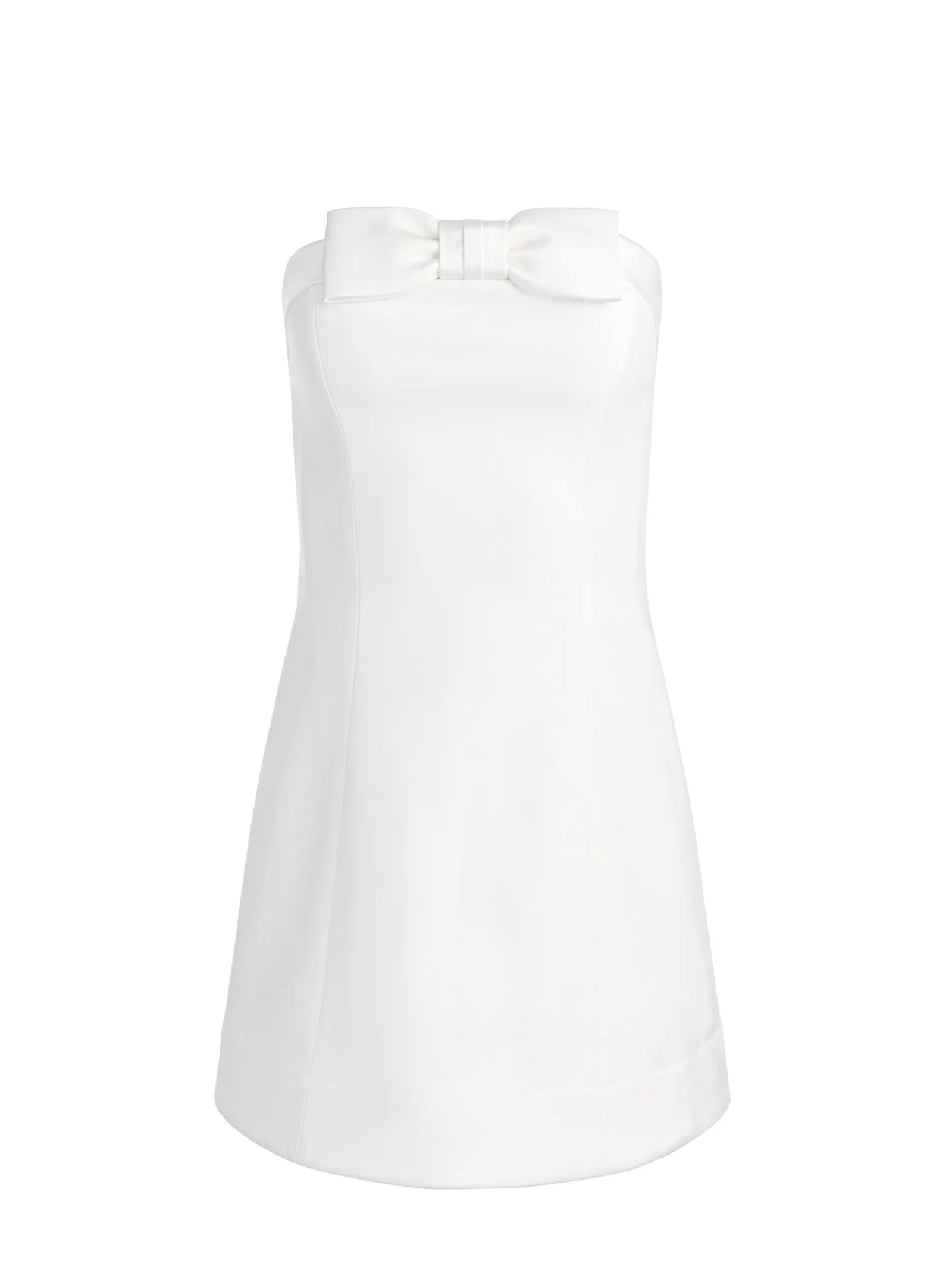 Alice and Olivia JUMPSUITS + ROMPERS*KATYA SCULPTED BOW ROMPER