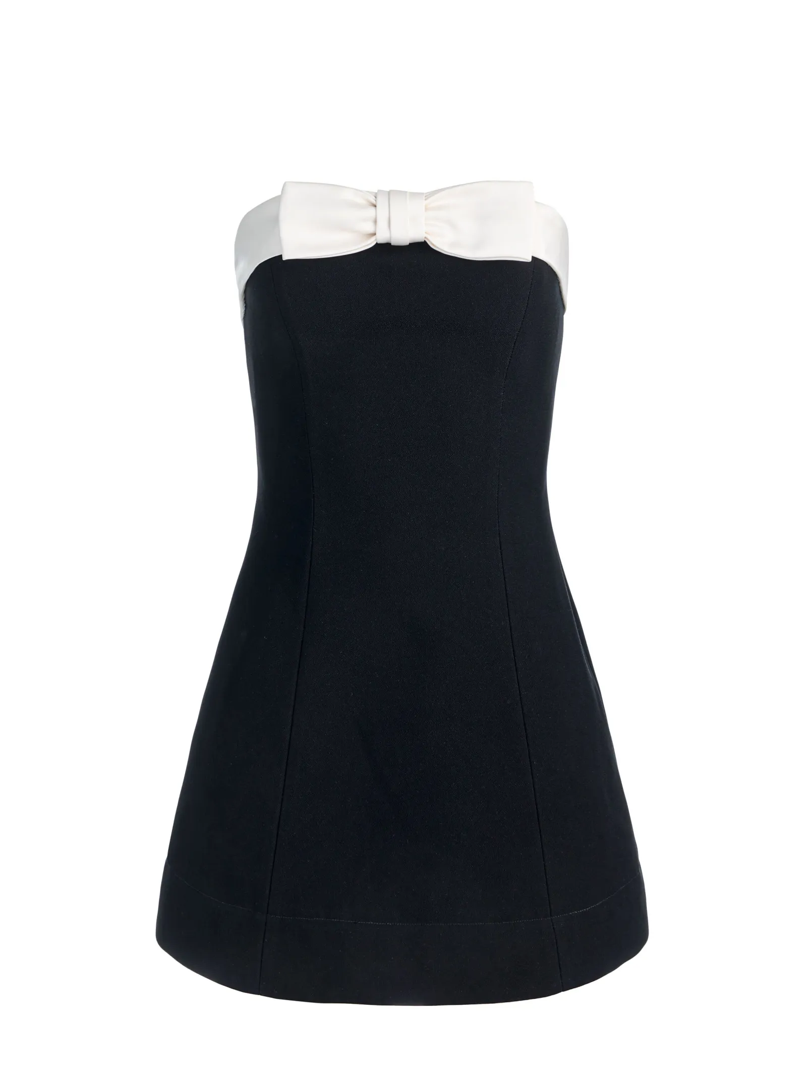 Alice and Olivia JUMPSUITS + ROMPERS*KATYA SCULPTED BOW ROMPER
