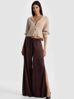 Alice and Olivia WIDE LEG*KENLEY PALAZZO PANT