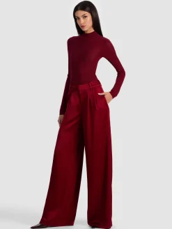 Alice and Olivia WIDE LEG*KENNEDY TROUSER