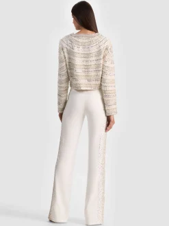 Alice and Olivia JACKETS*KIDMAN EMBELLISHED JACKET