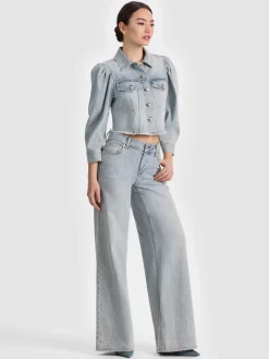 Alice and Olivia DENIM*LANA DENIM JACKET