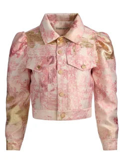 Alice and Olivia JACKETS*LANA PUFF SLEEVE JACKET