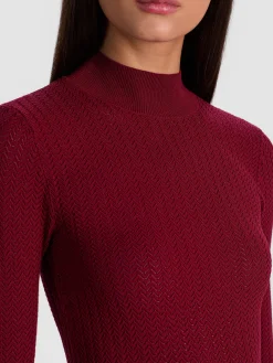 Alice and Olivia PULLOVERS*LANIE POINTELLE PULLOVER