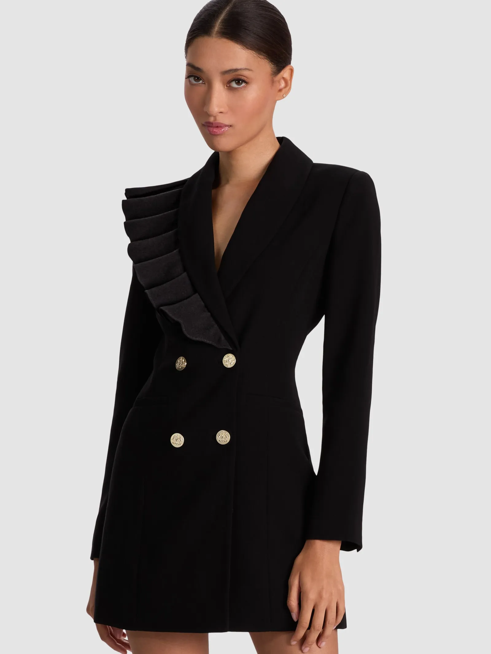 Alice and Olivia MINI*LATOYA BLAZER MINI DRESS