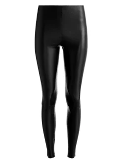 Alice and Olivia LEATHER AND SUEDE*LENNOX LEATHER LEGGING