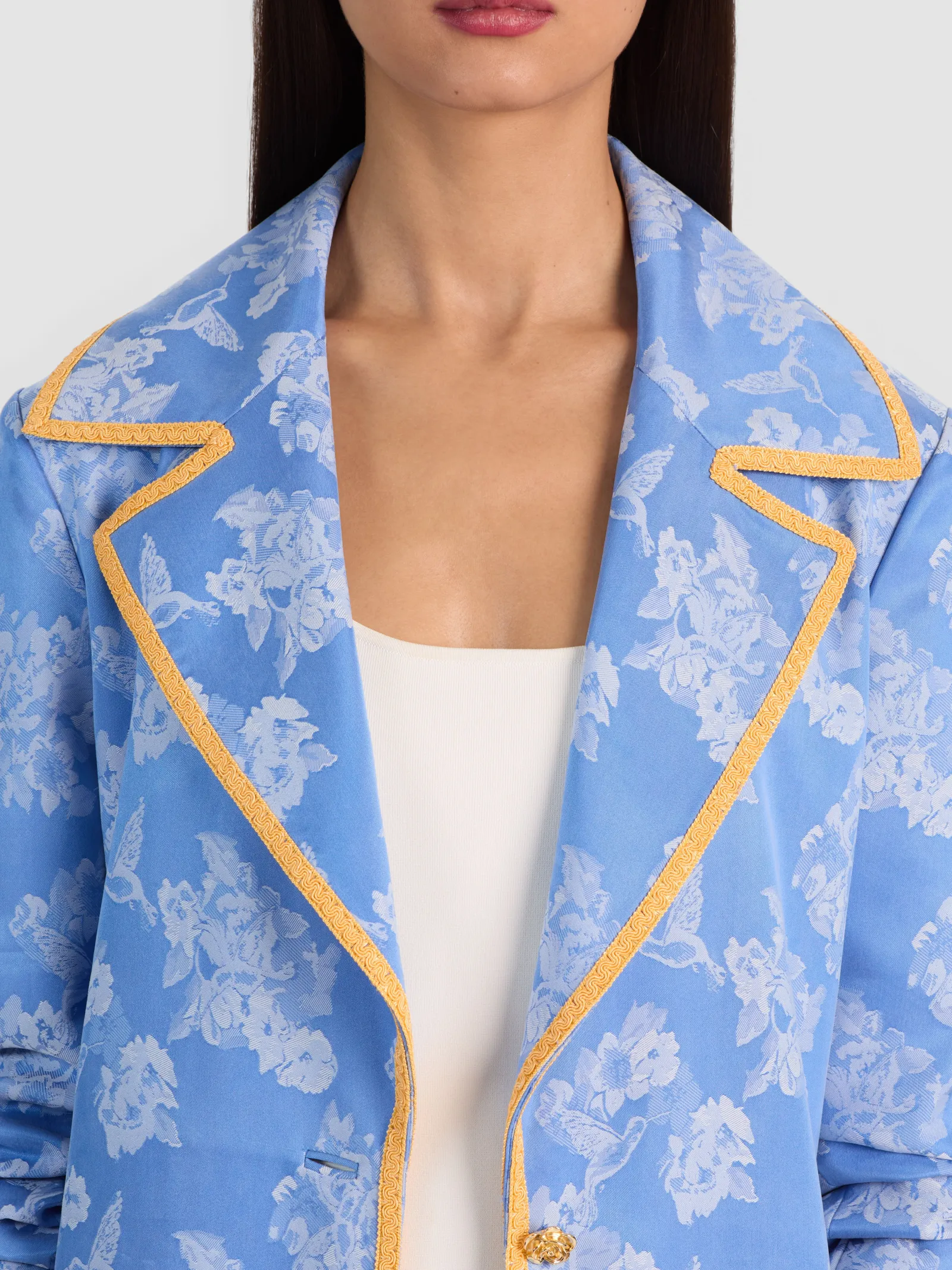 Alice and Olivia COATS*LEVINE DOUBLE BREASTED COAT