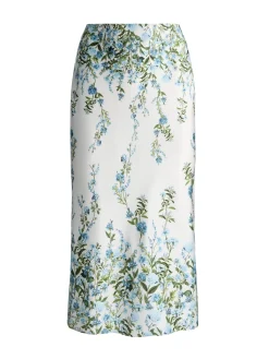 Alice and Olivia MIDI*MAEVE SLIP SKIRT