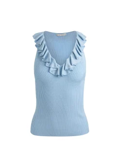 Alice and Olivia TANKS*MARNIE RUFFLE TANK