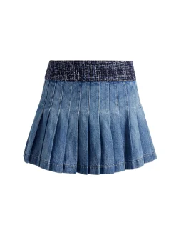 Alice and Olivia MINI*MERA DENIM MINI SKIRT