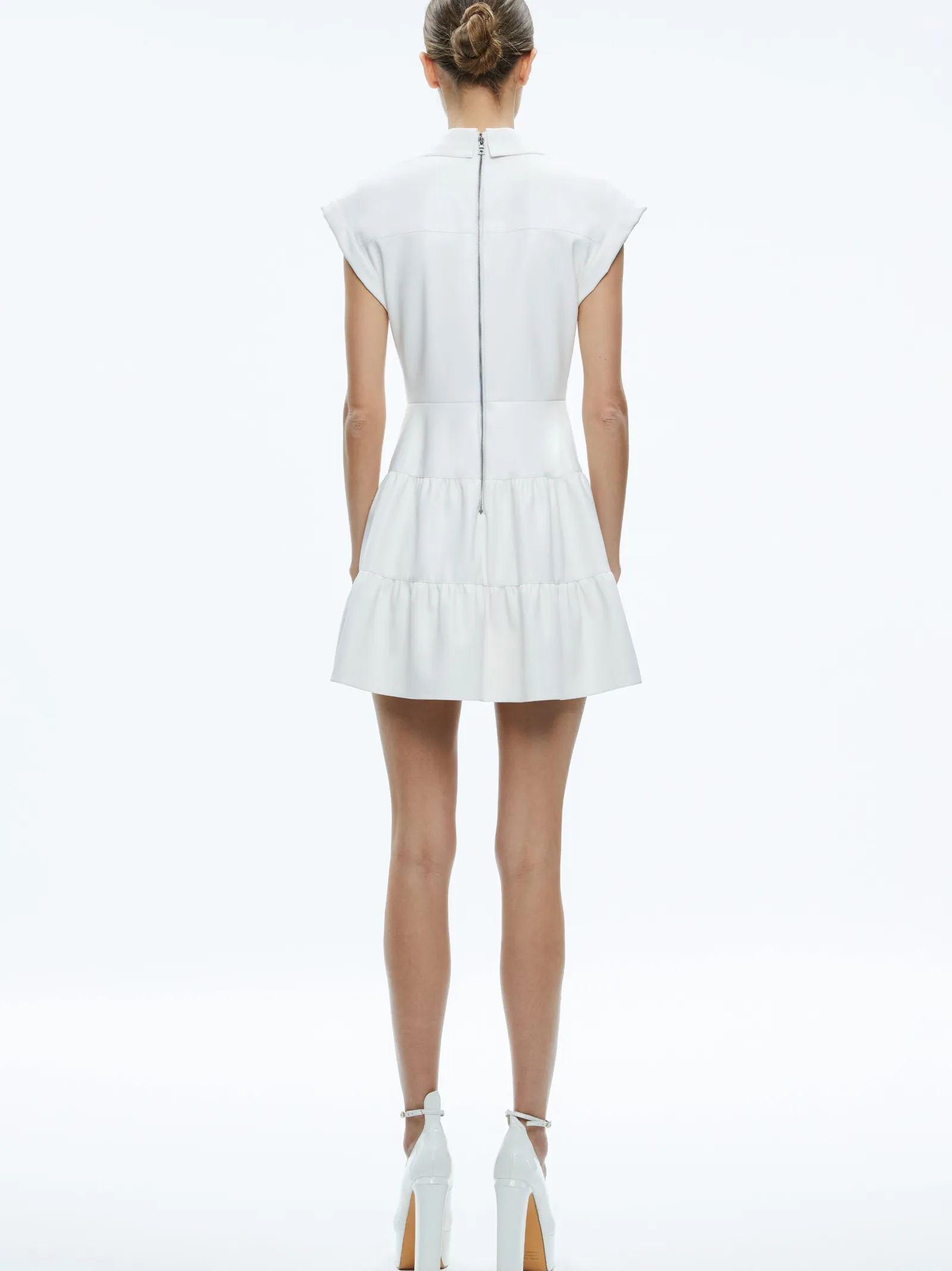 Alice and Olivia MINI*MILA VEGAN MINI DRESS