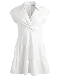 Alice and Olivia MINI*MILA VEGAN MINI DRESS