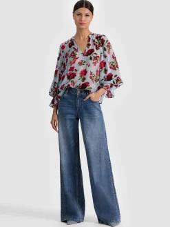 Alice and Olivia BLOUSES*MORANNE BLOUSE