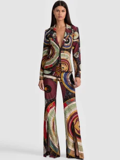 Alice and Olivia BLAZERS*MYA PRINTED BLAZER
