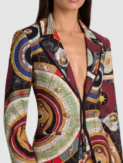 Alice and Olivia BLAZERS*MYA PRINTED BLAZER