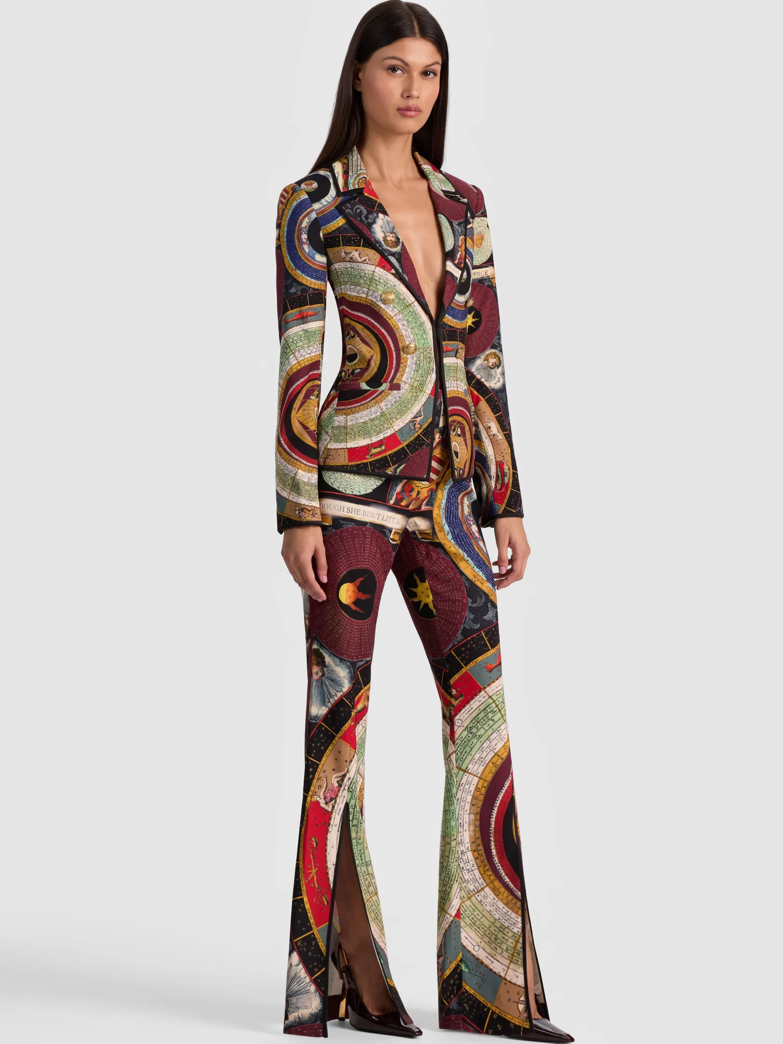 Alice and Olivia BLAZERS*MYA PRINTED BLAZER