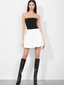 Alice and Olivia BODYSUITS*NAOMI STRAPLESS BODYSUIT