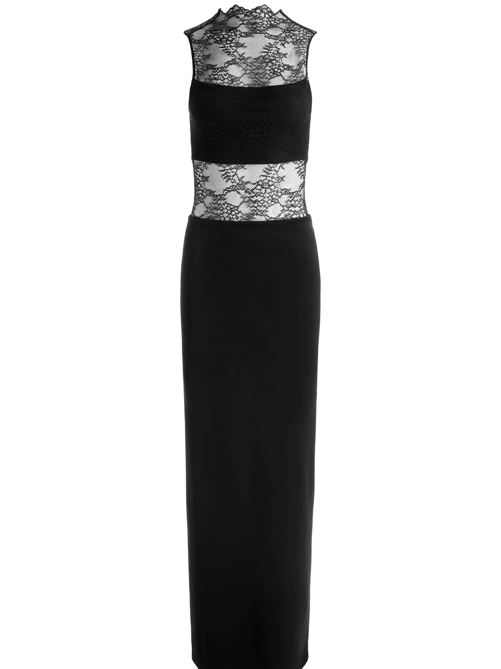 Alice and Olivia MAXI*NICHOL LACE MAXI DRESS