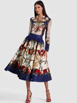 Alice and Olivia MIDI*NILDA VOLUMINOUS SKIRT