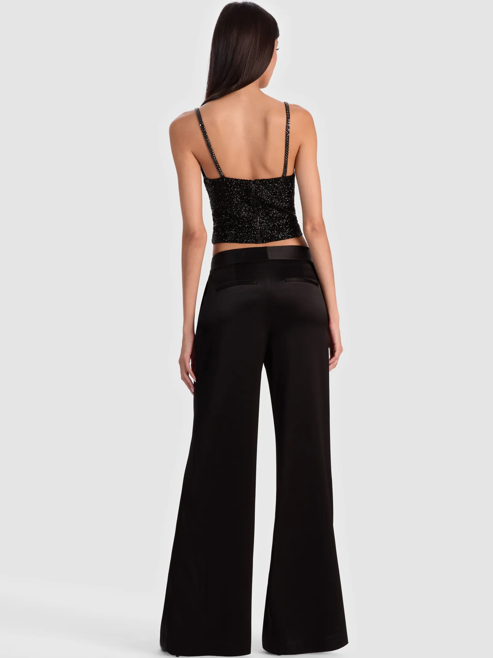 Alice and Olivia TANKS*NINA EMBELLISHED BUSTIER TOP