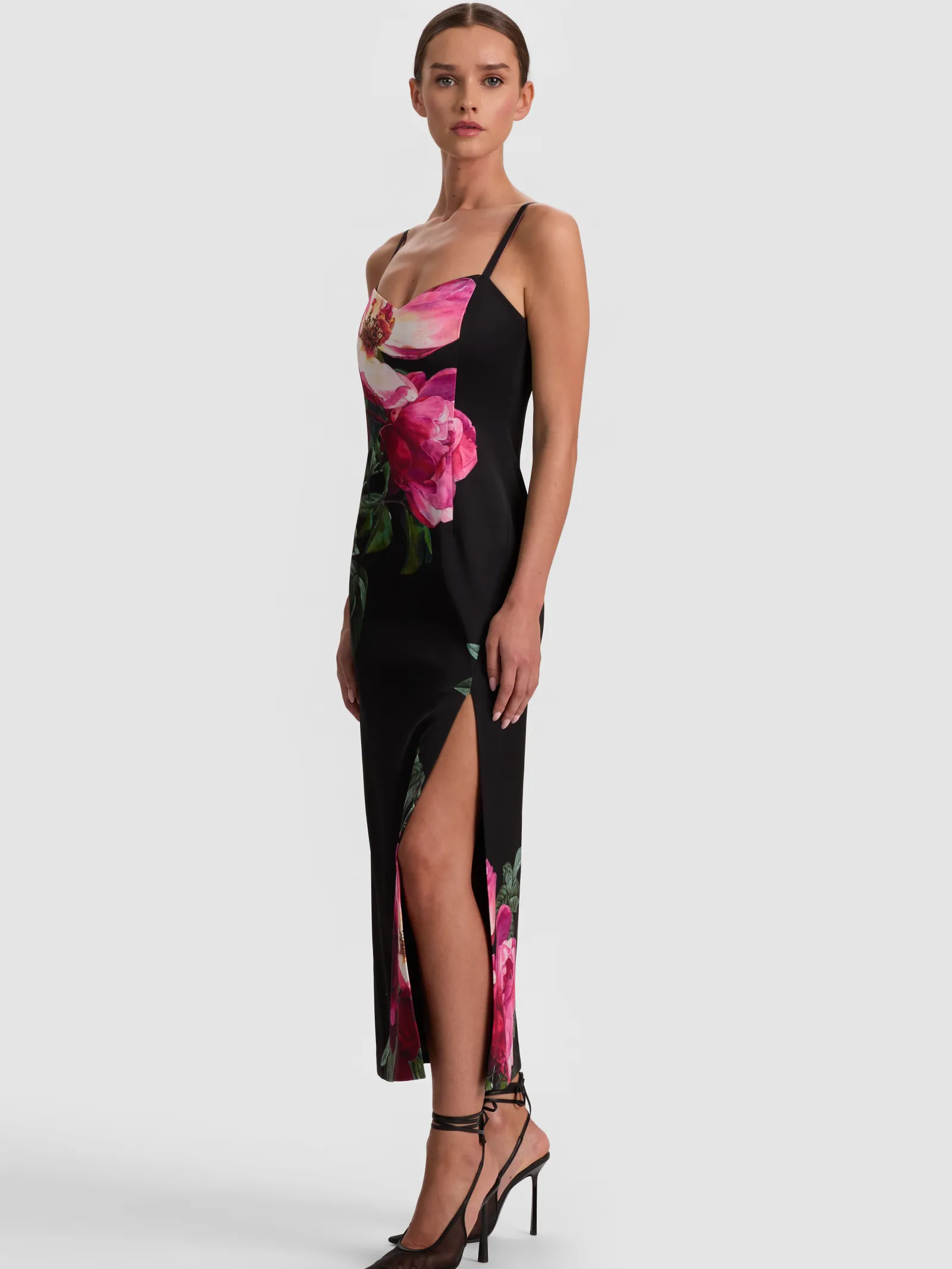 Alice and Olivia MIDI*NINA MIDI DRESS