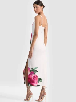 Alice and Olivia MIDI*NINA MIDI DRESS