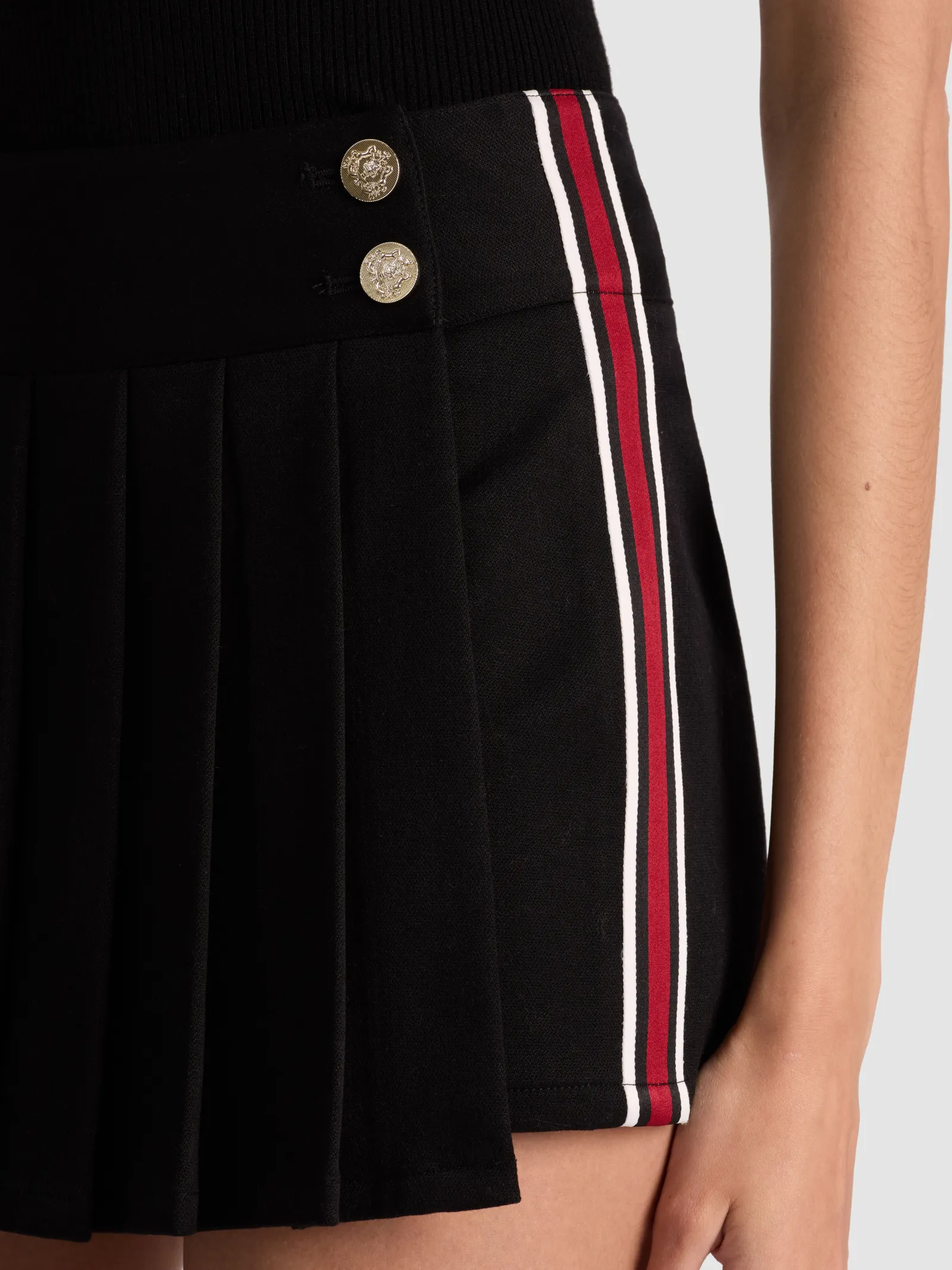 Alice and Olivia MINI*NOAH SKORT WITH SIDE STRIPE