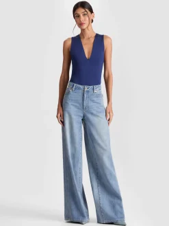 Alice and Olivia BODYSUITS*OLEA BODYSUIT