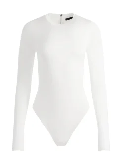 Alice and Olivia BODYSUITS*OLEA LONG SLEEVE BODYSUIT