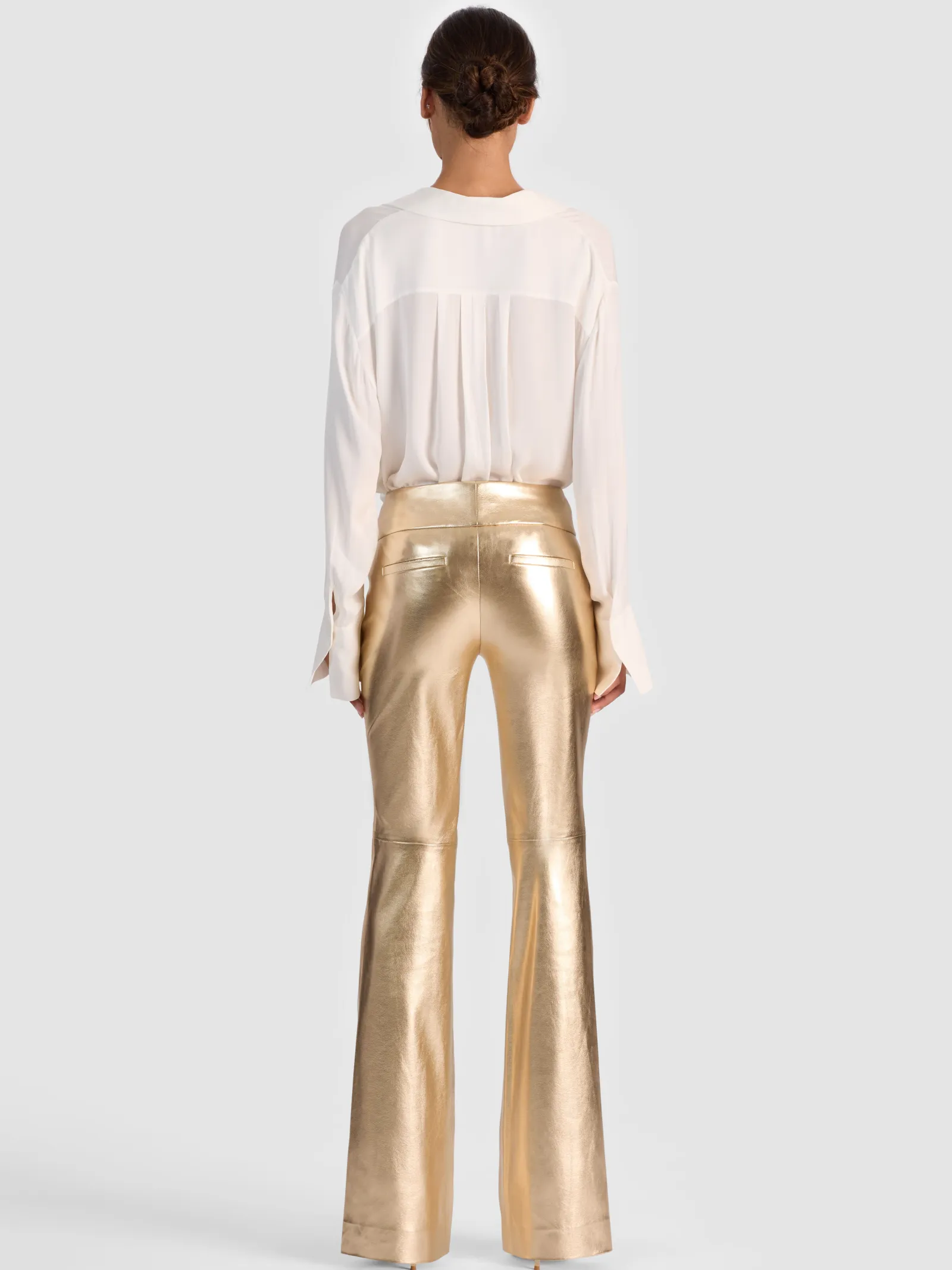 Alice and Olivia VEGAN*OLIVIA VEGAN BOOTCUT PANT