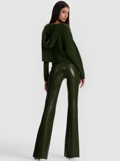 Alice and Olivia VEGAN*OLIVIA VEGAN BOOTCUT PANT
