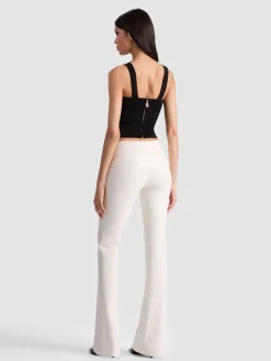 Alice and Olivia VEGAN*OLIVIA VEGAN BOOTCUT PANT