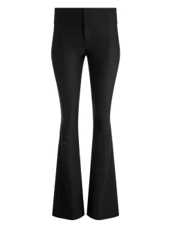Alice and Olivia ANDREW PANT|JADE MESH BUTTON DOWN*OLIVIA WOOL BOOTCUT PANT
